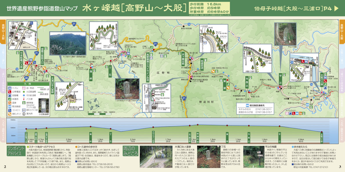 十津川村日文版地圖
